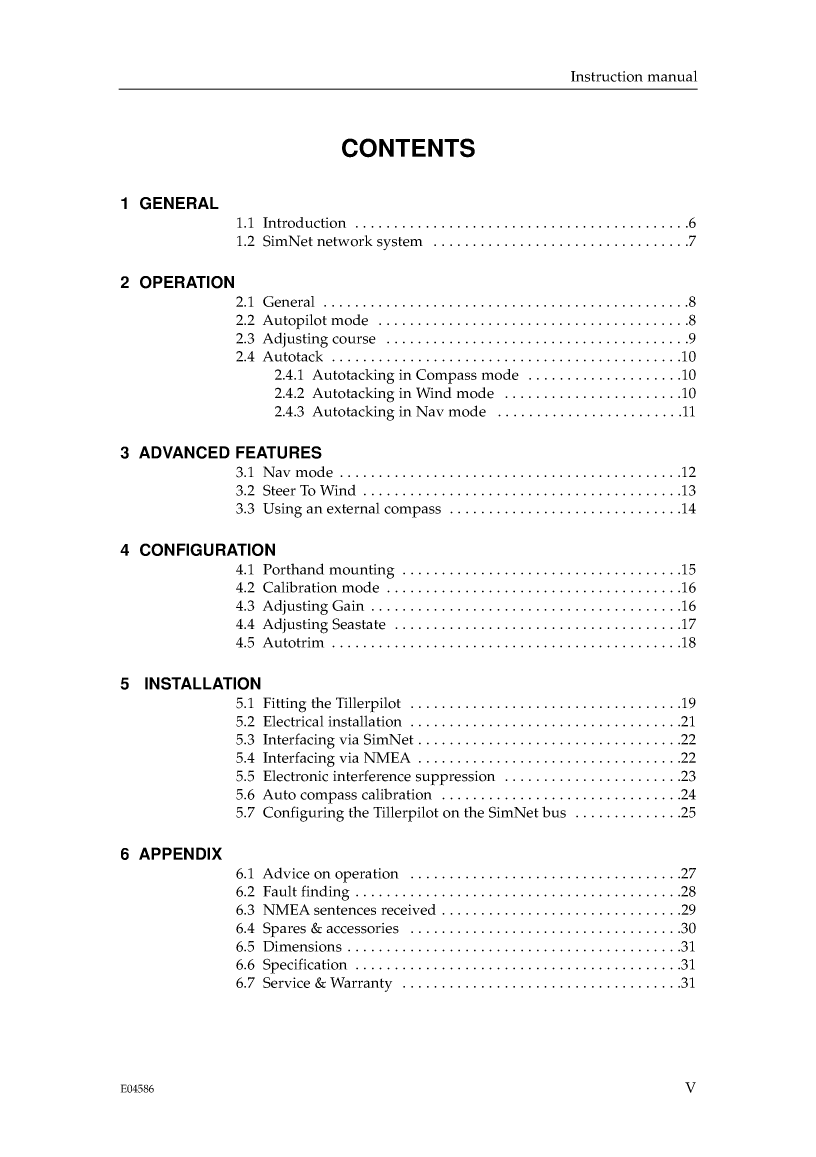 Simrad tp2232 Issue 1.0