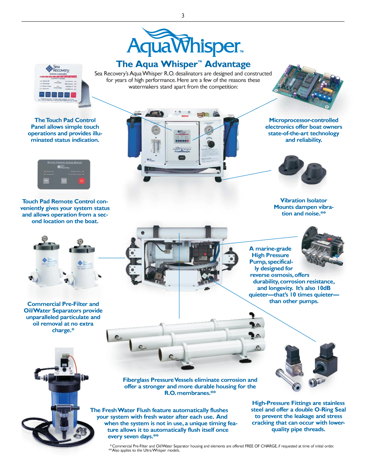 Src: Src 170 english Sea Recovery Src 170 Gallon/day 12 V Desalinisator