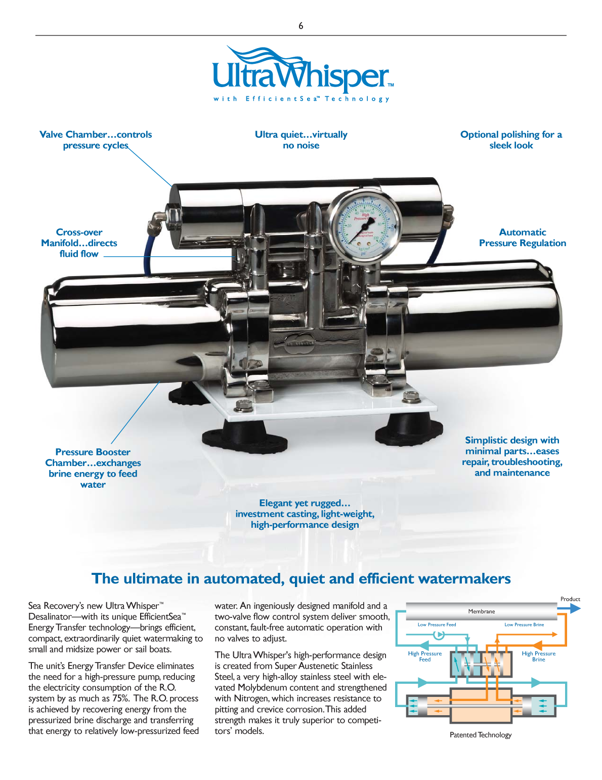 Src: Src 170 english Sea Recovery Src 170 Gallon/day 12 V Desalinisator
