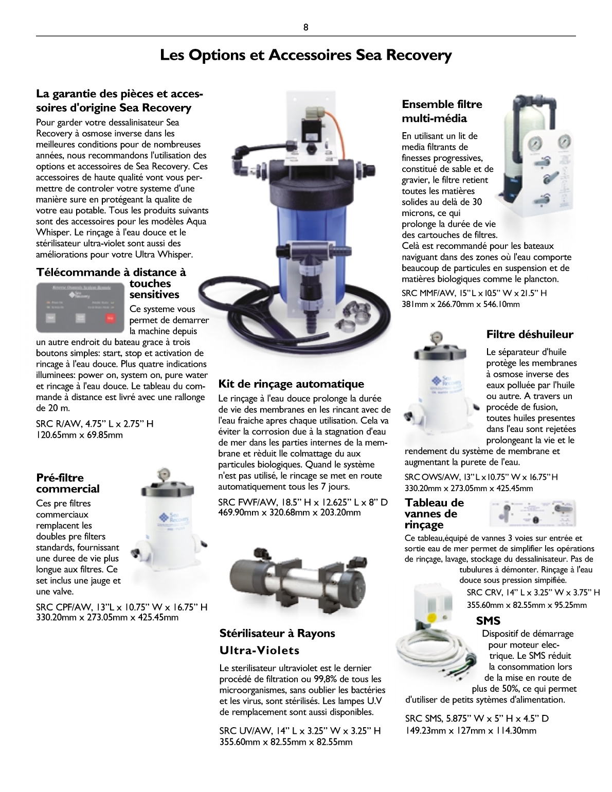 Src: Whisper french Sea Recovery Whisperdesalinisateur, En Français=