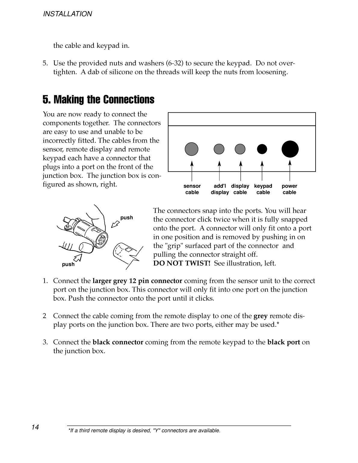 Sailcomp Manual 1107 A