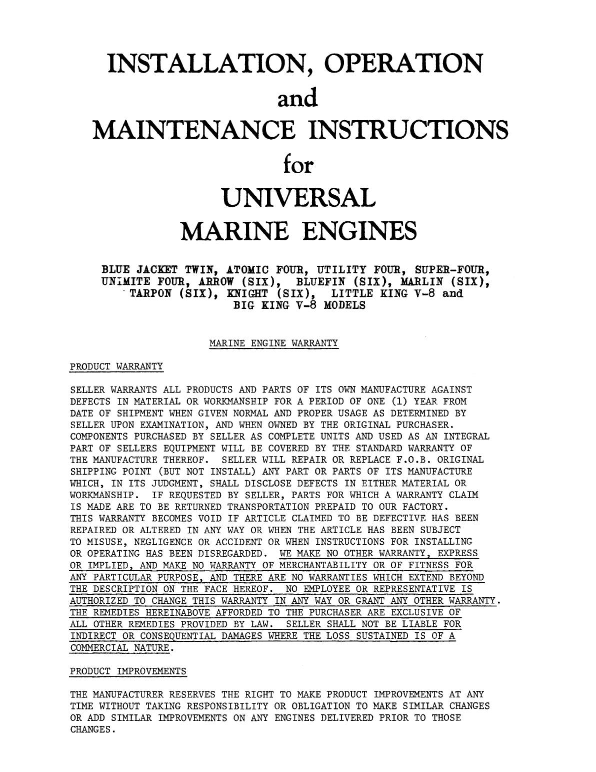 Universal Atomic 4 Operator