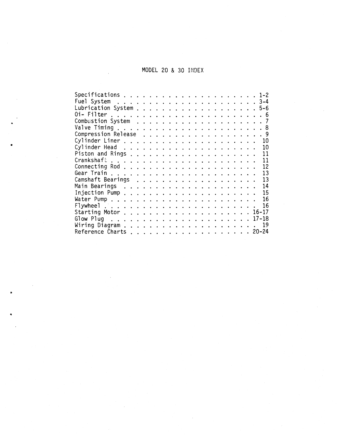Universal Diesel 5416 Technical Manual