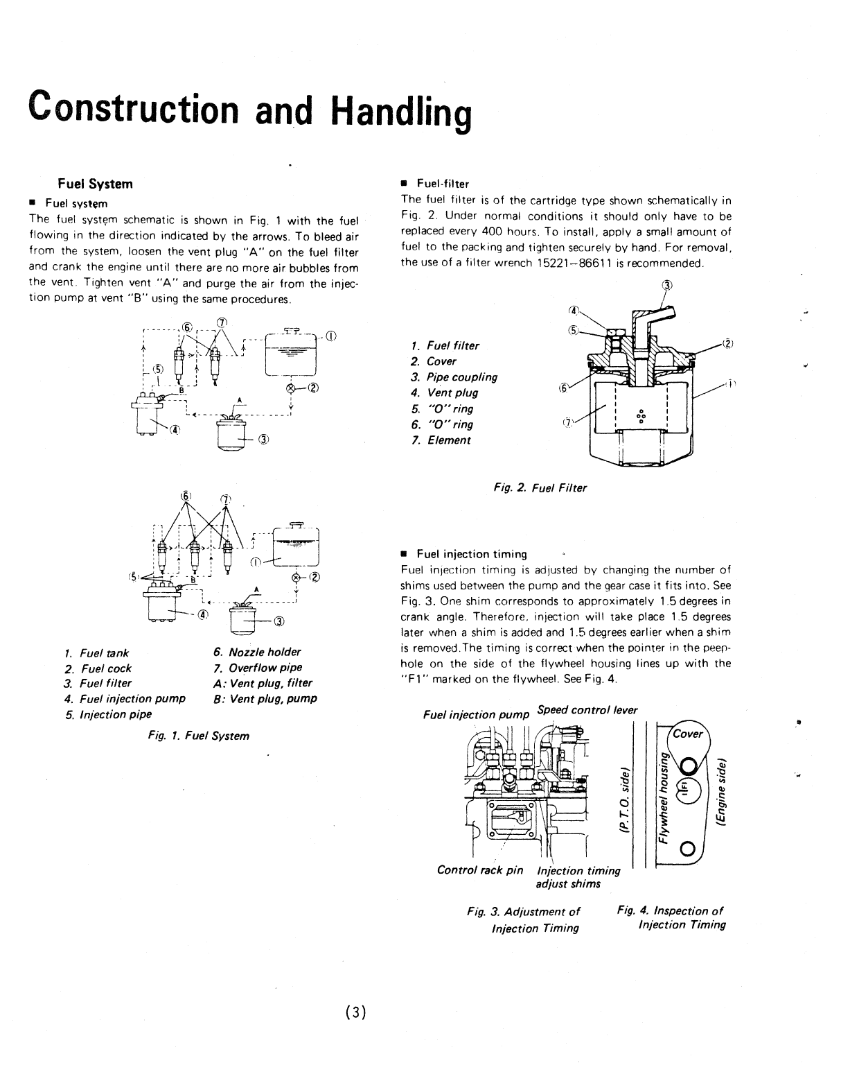 Universal Diesel 5416 Technical Manual