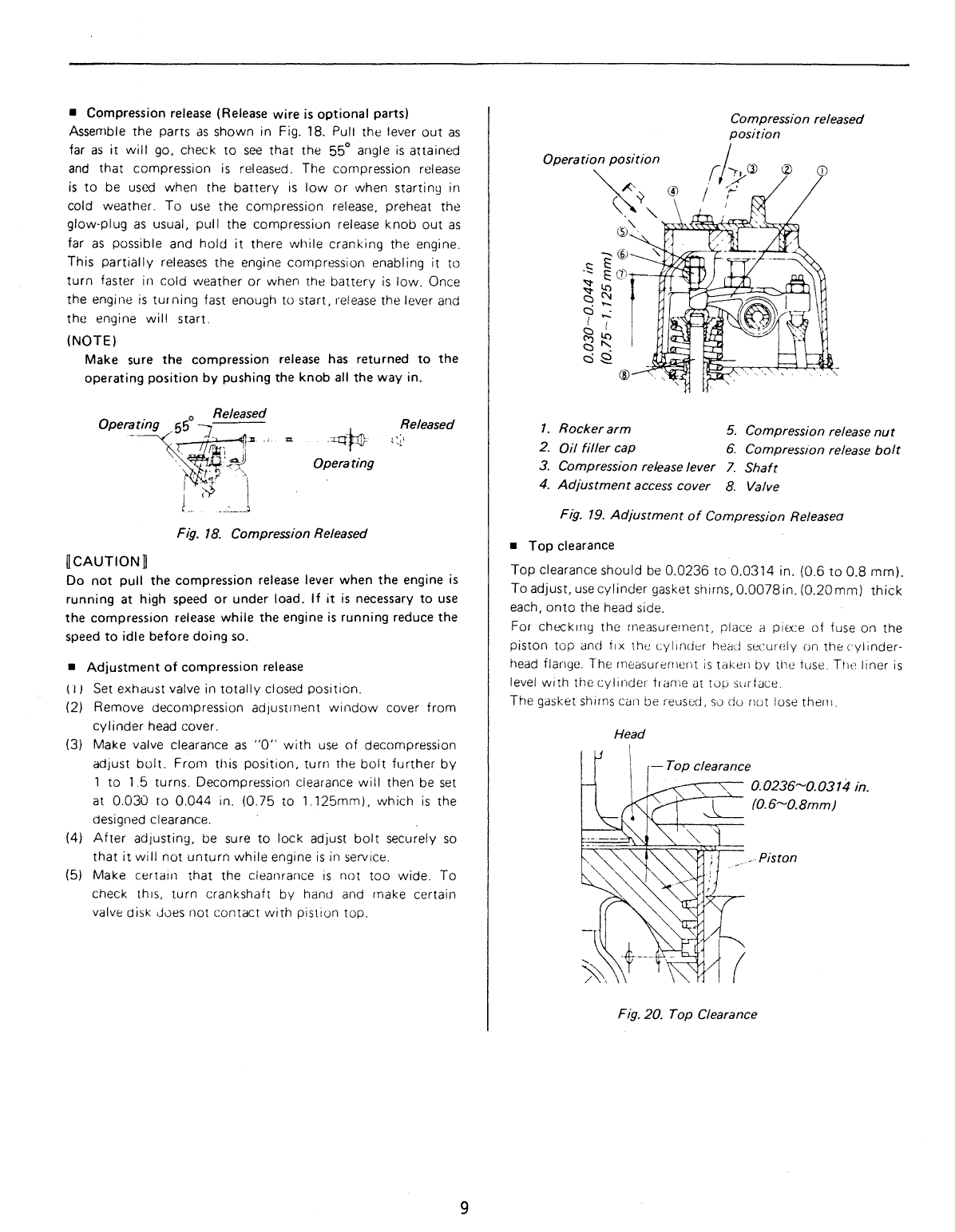 Universal Diesel 5421 Technical Manual