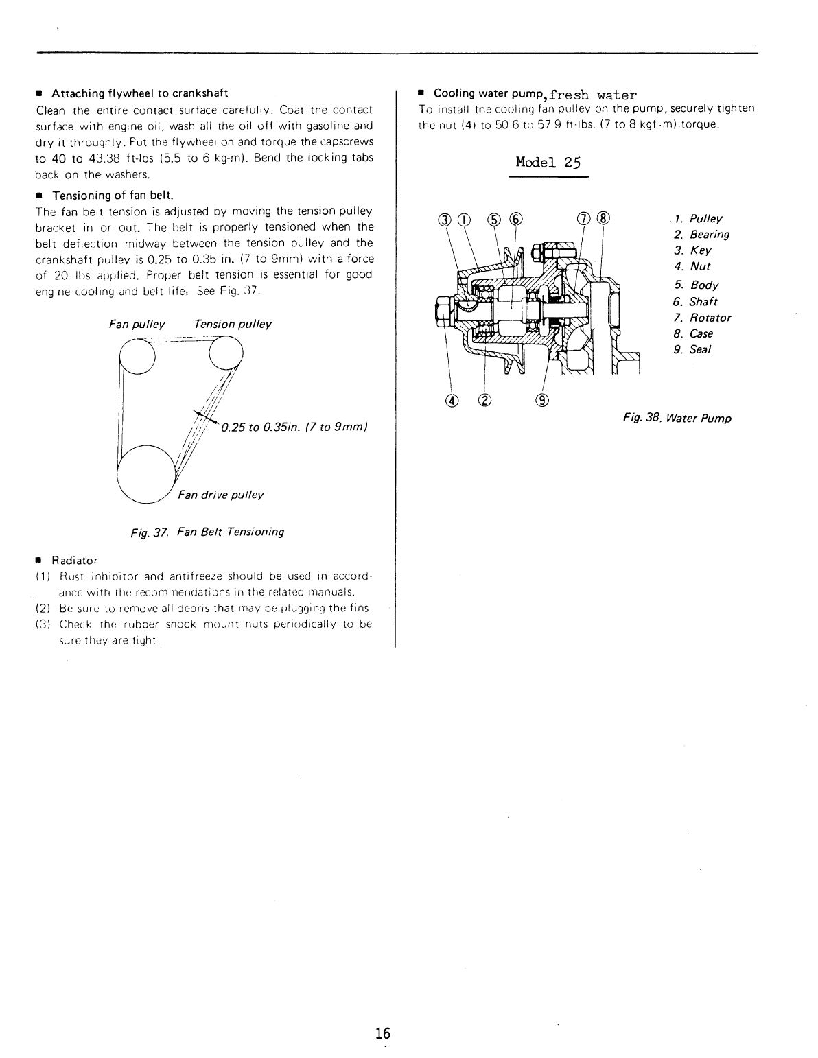 Universal Diesel 5421 Technical Manual