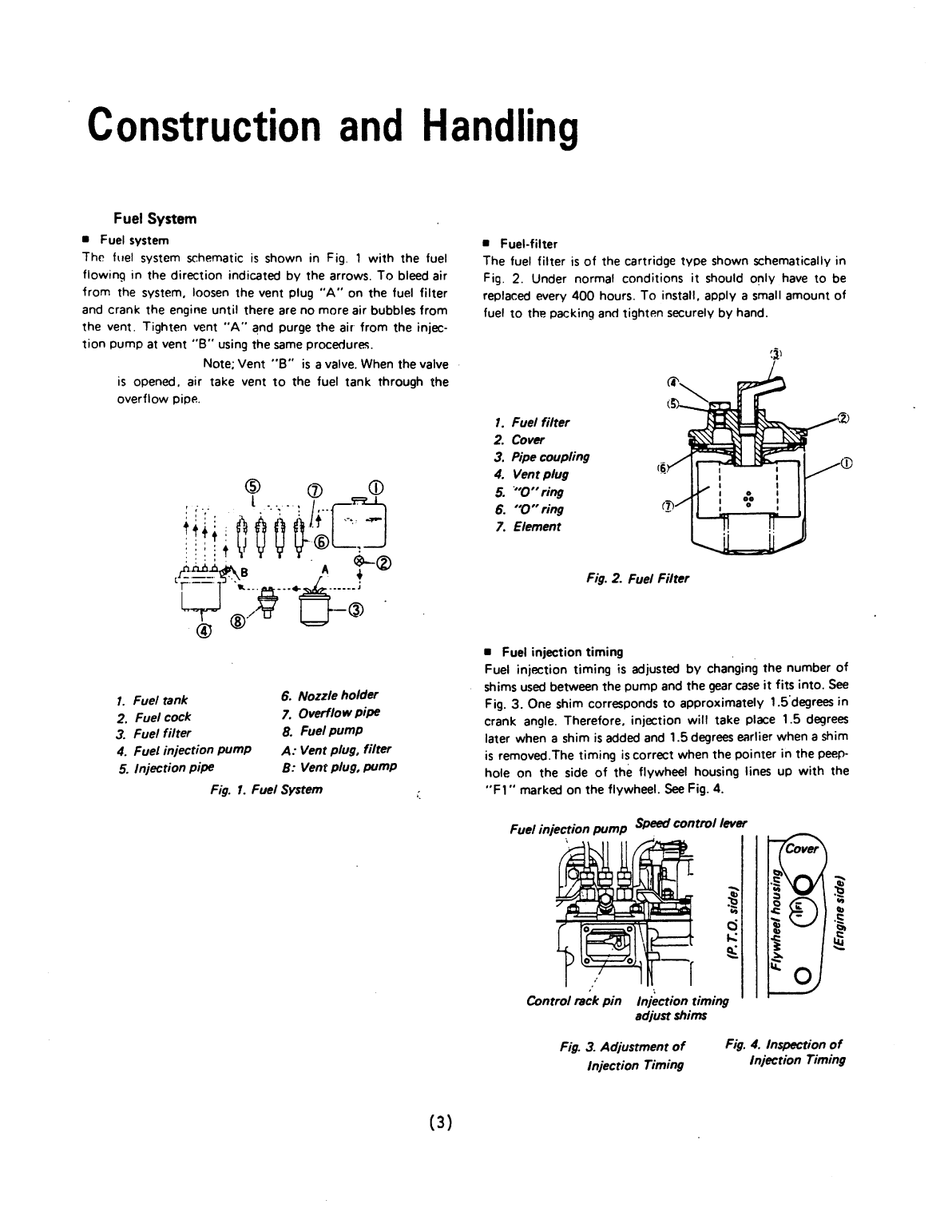 Universal Diesel 5444 Technical Manual