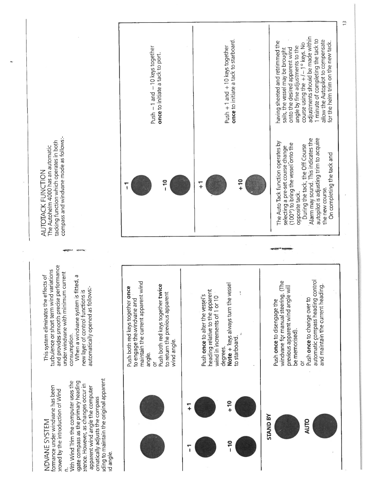 Autohelm 4000 Installation And Operating Handbook