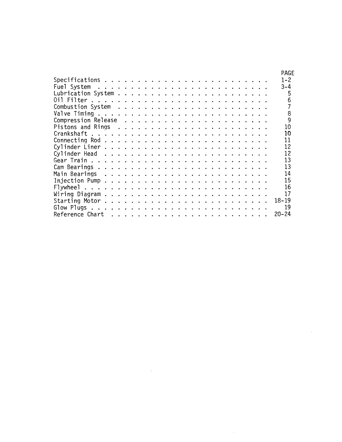 Universal Diesel M 15 Technical Manual