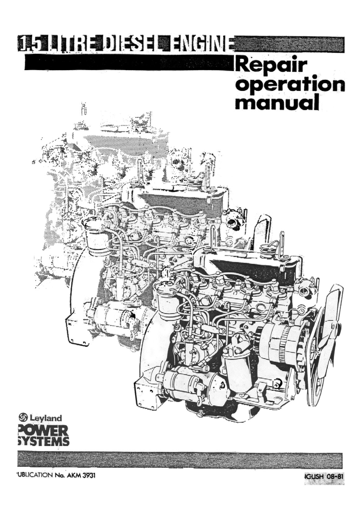 B.m.c. 1.5 Workshop Manual