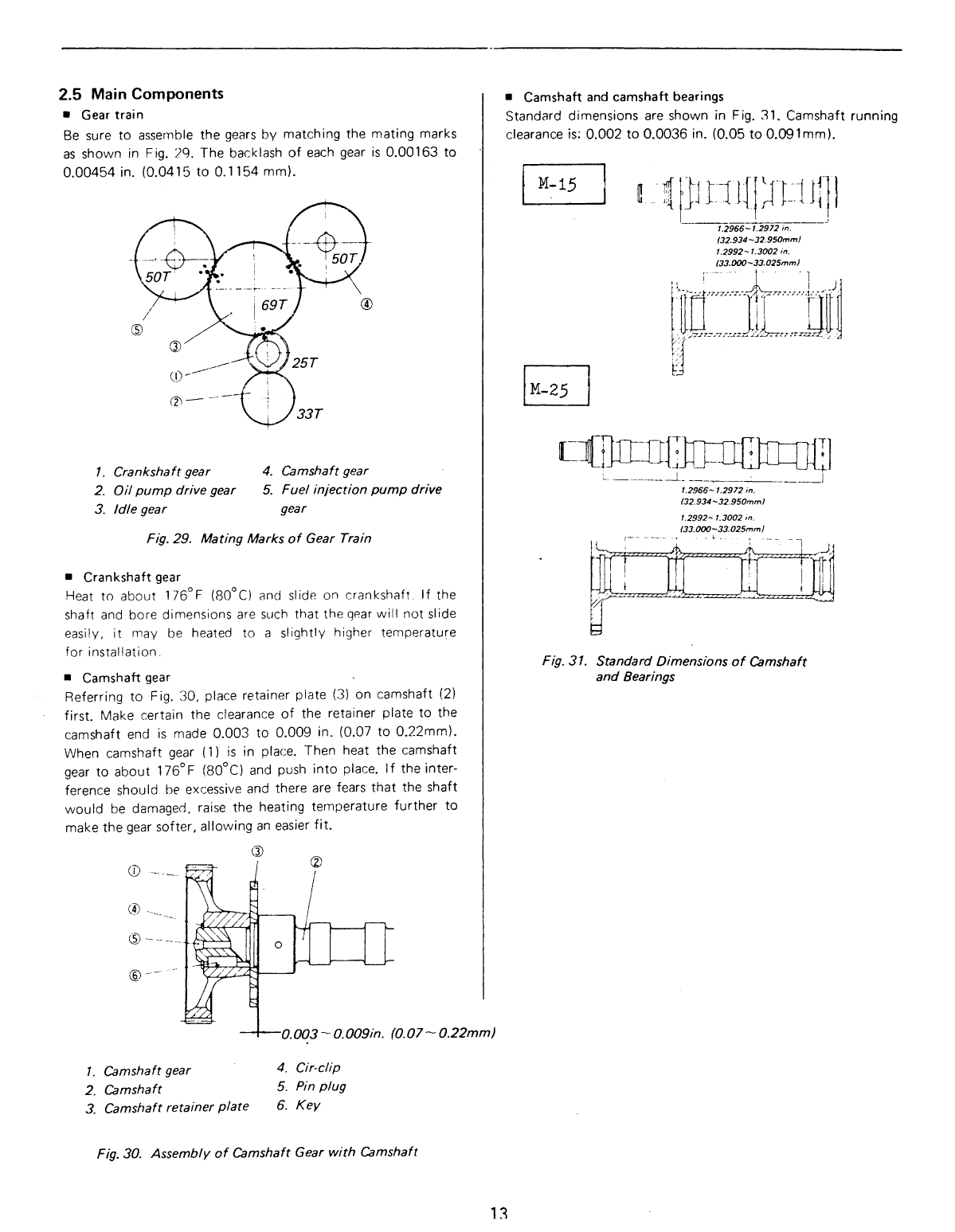 Universal Diesel M 25 Technical Manual