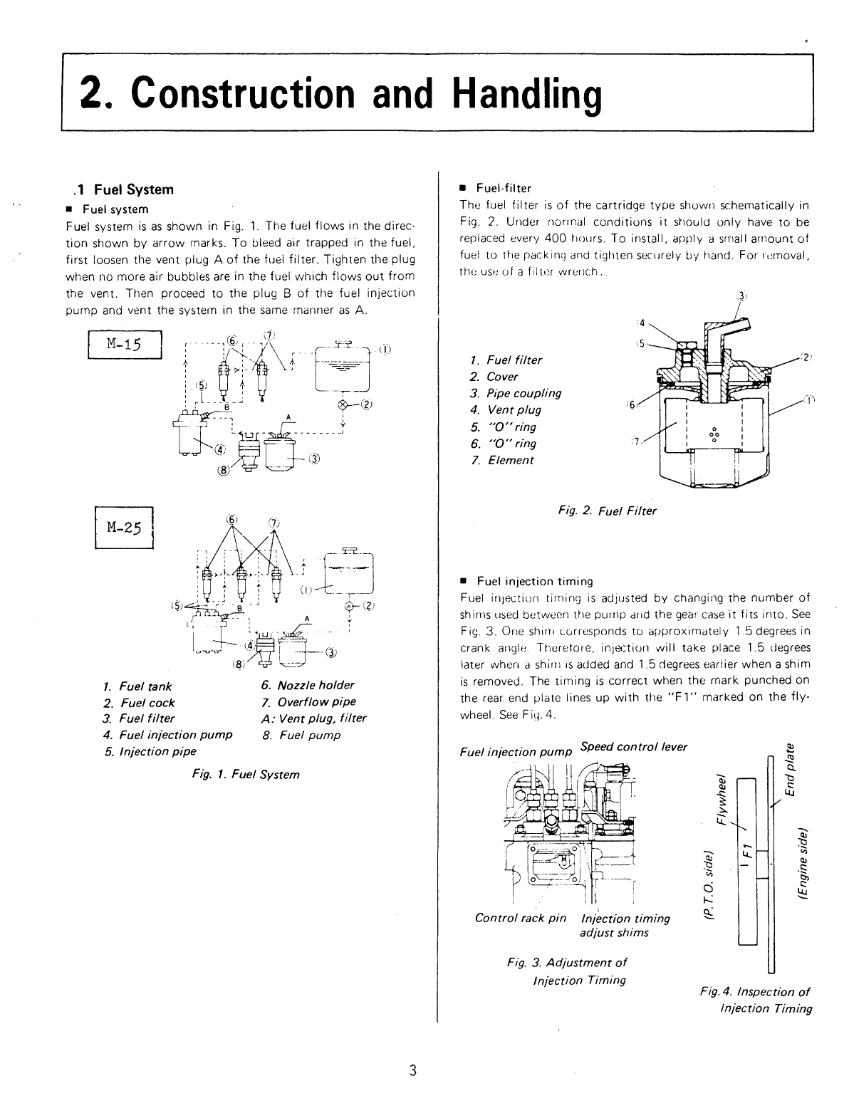 Universal Diesel M 25 Technical Manual