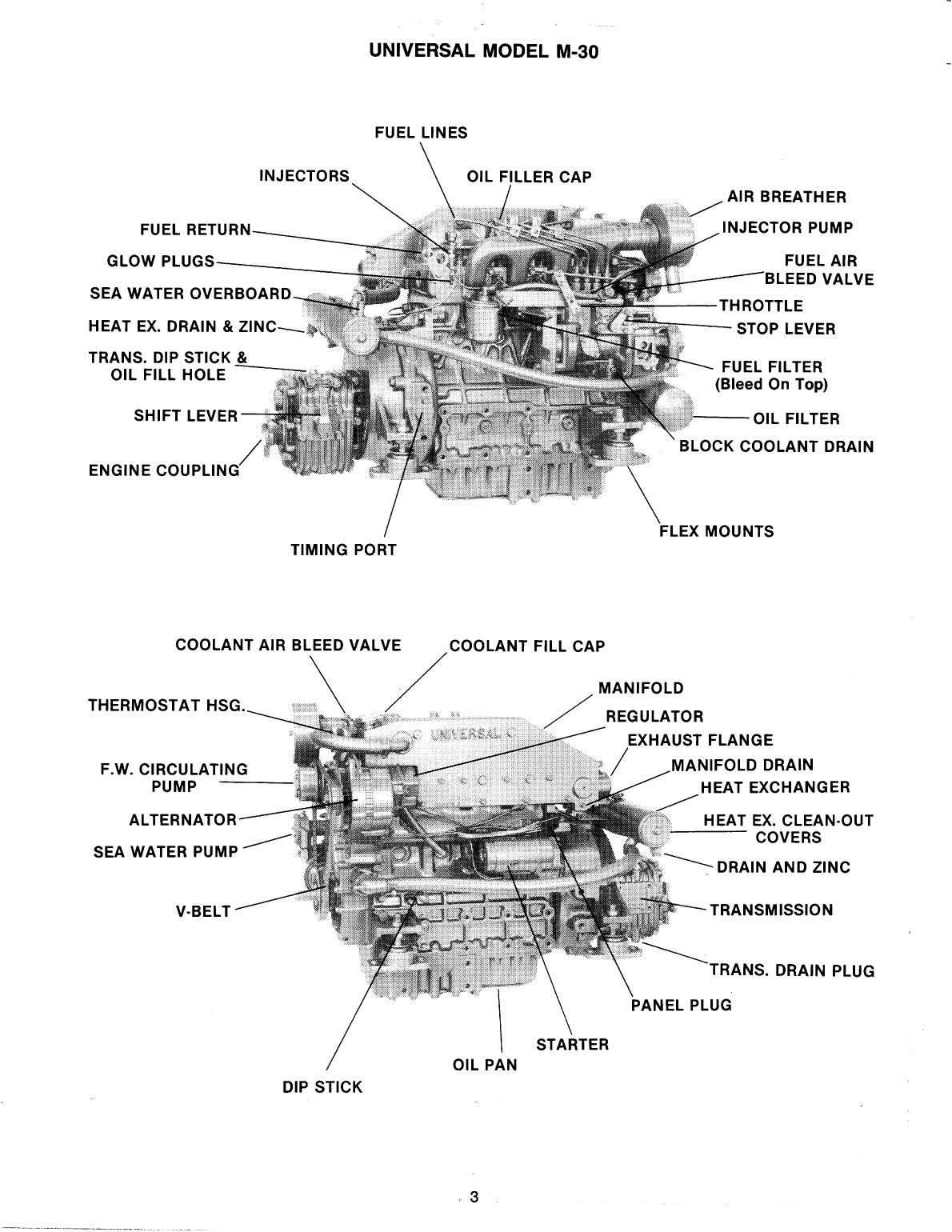 Universal Diesel M 30 Technical Manual