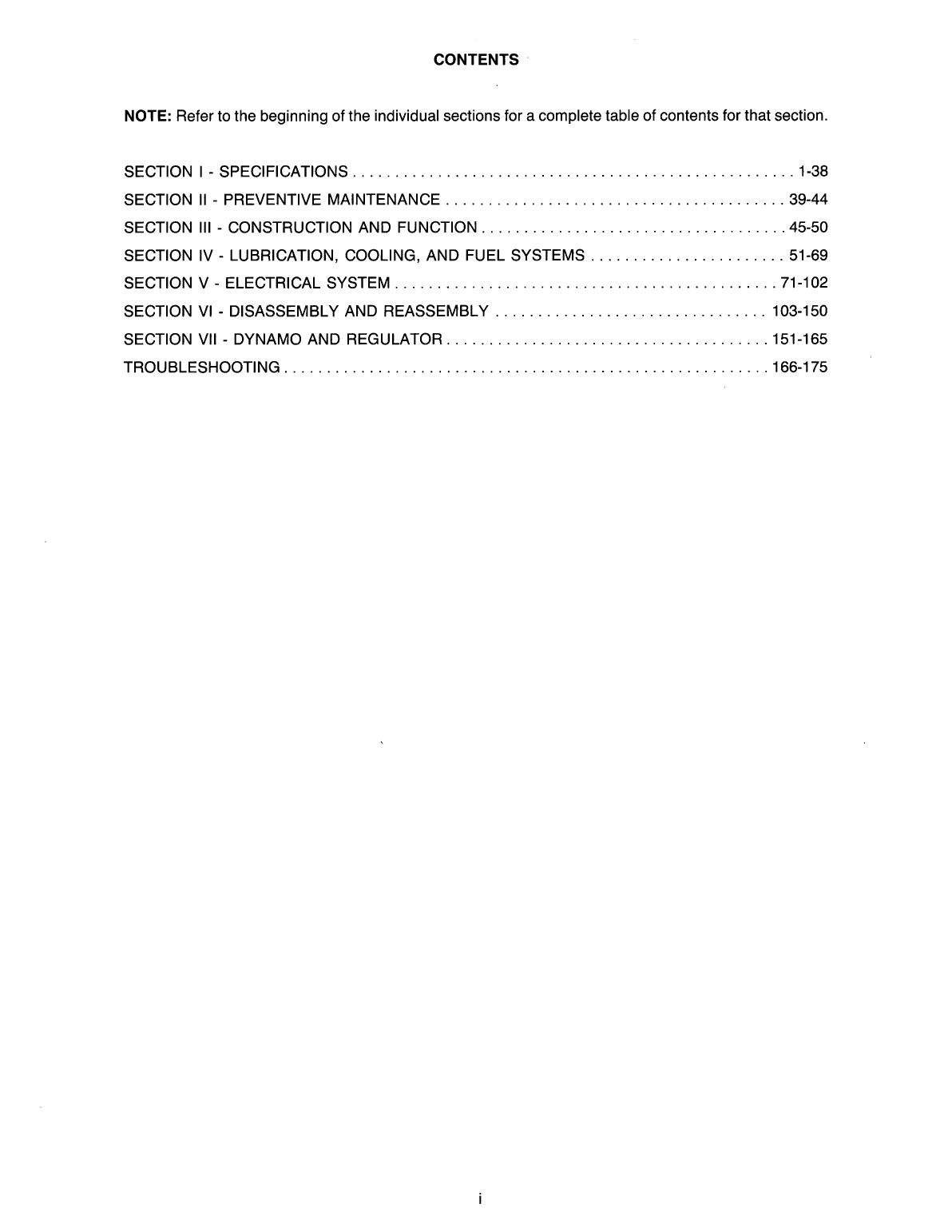 Universal Diesel M 35 Technical Manual