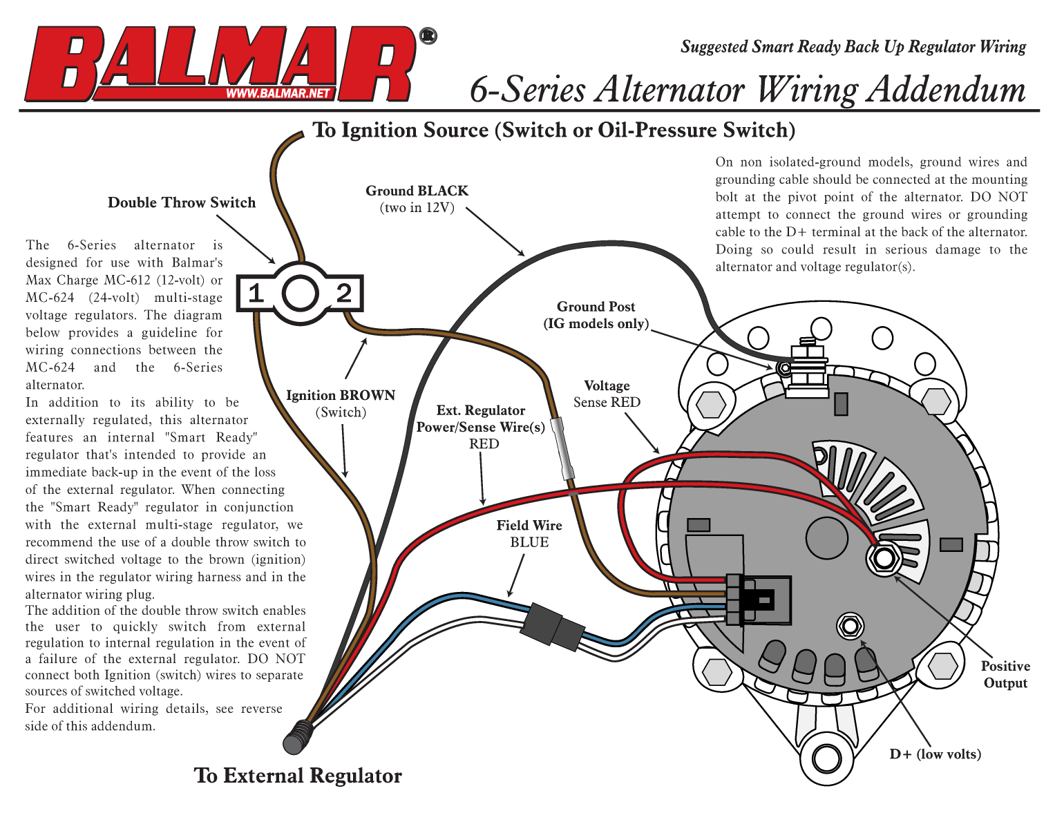 Balmar 12 Volt Alternator Manual