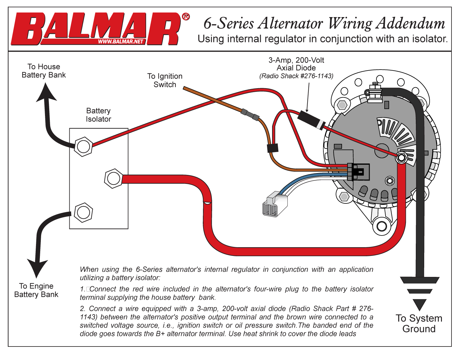 ' Balmar 12 Volt Alternator Manual'