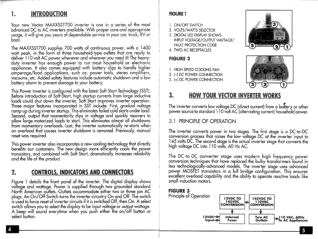Vector Maxxsst 700 Watt Tvec036