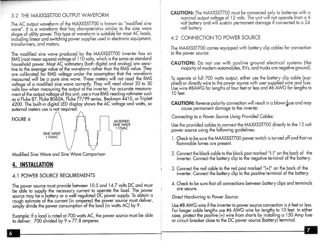 Vector Maxxsst 700 Watt Tvec036
