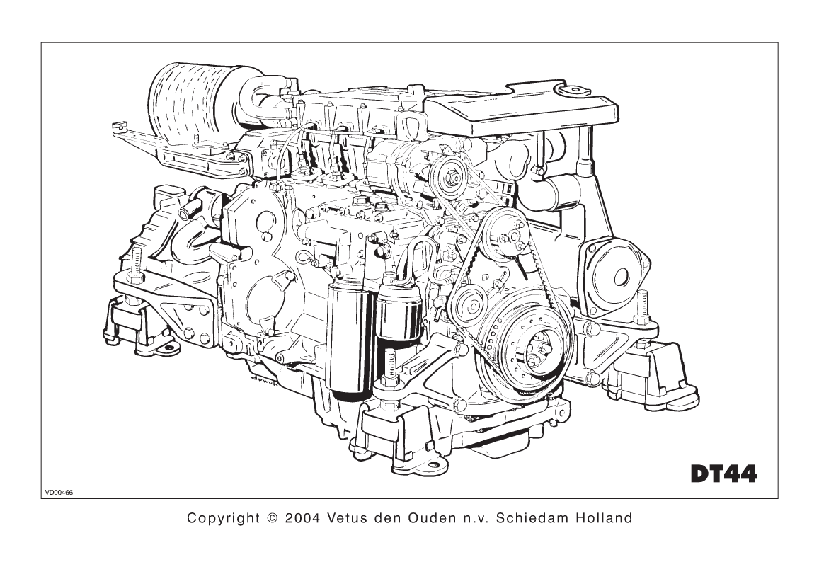 Vetus Dt44 Dta44 Dt66 Dta66 Operators Manual