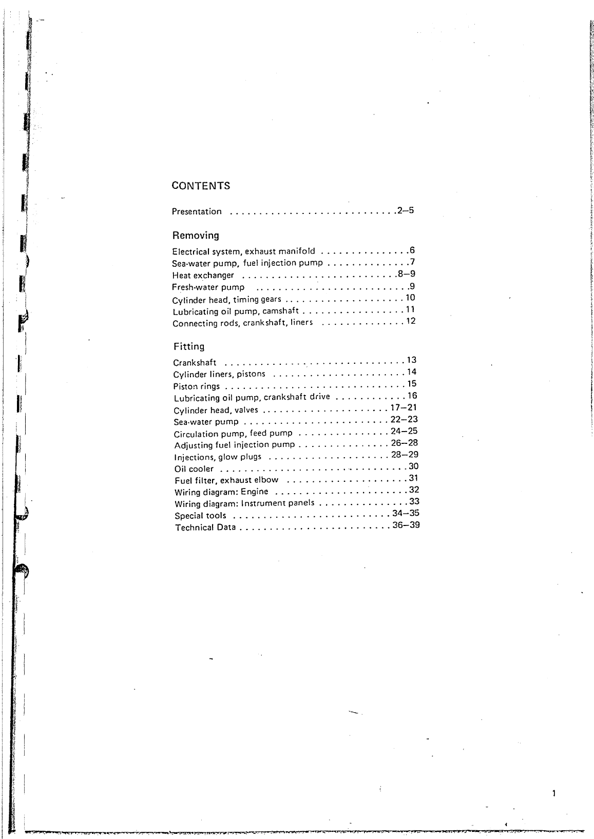 Volvo Penta Md21a Md32a Aqd21a Aqd32a Workshop Manual