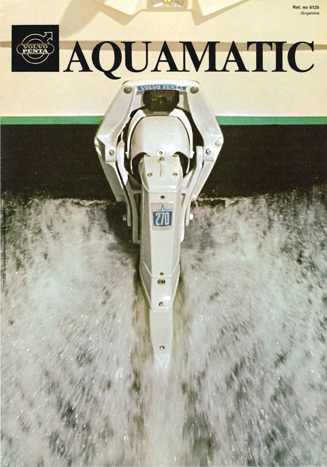 Volvo Penta Aqd21a/b Aqd32a/b Brochure