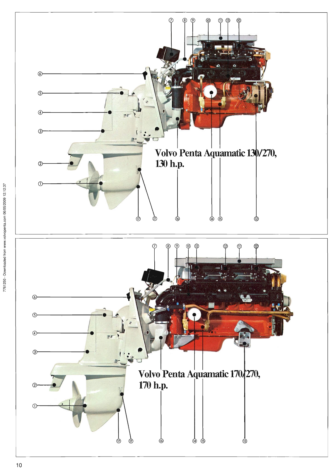 Volvo Penta Aqd21a/b Aqd32a/b Brochure