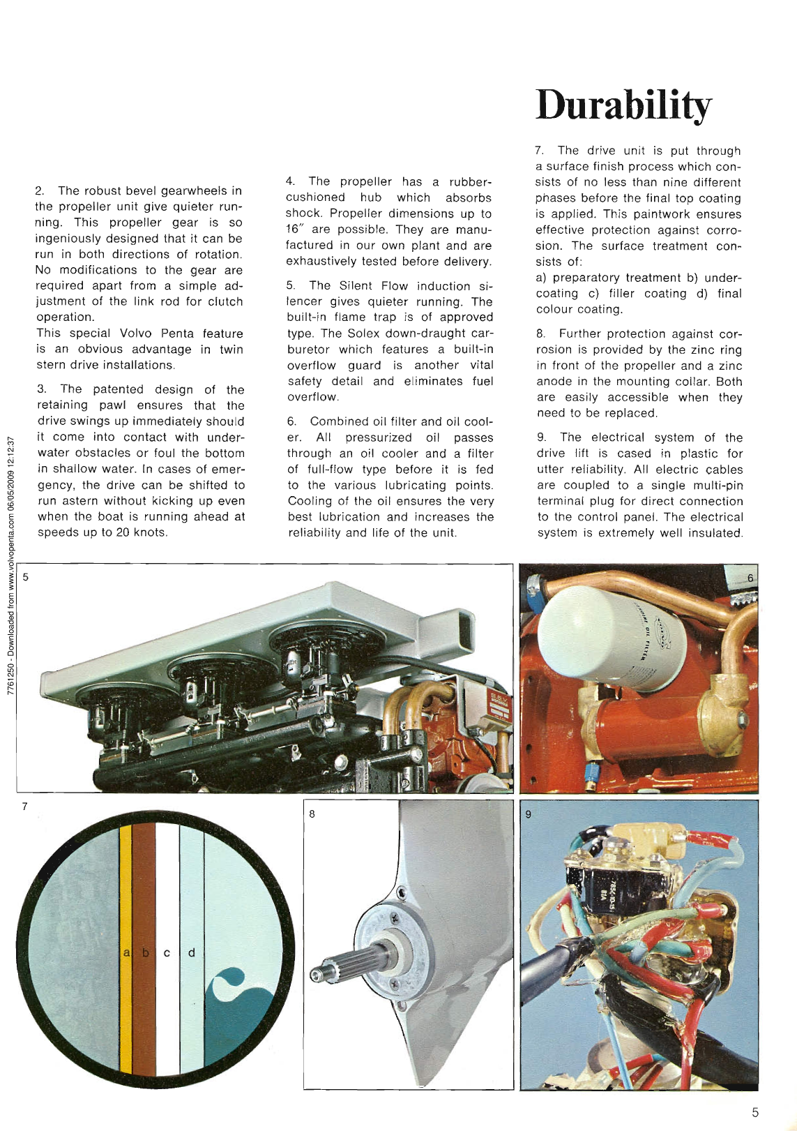 Volvo Penta Aqd21a/b Aqd32a/b Brochure