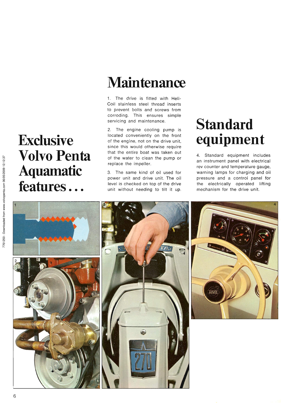 Volvo Penta Aqd21a/b Aqd32a/b Brochure