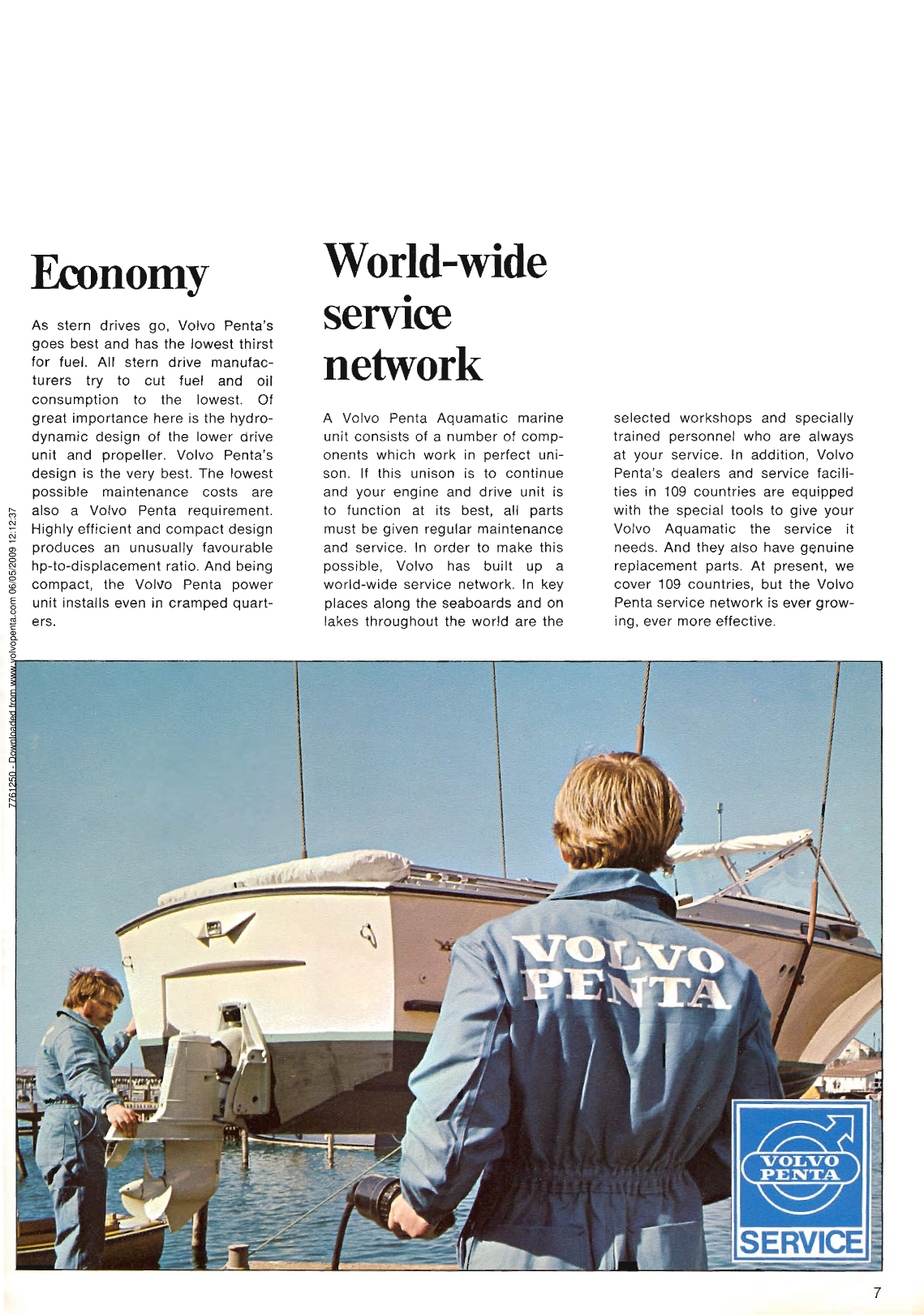 Volvo Penta Aqd21a/b Aqd32a/b Brochure