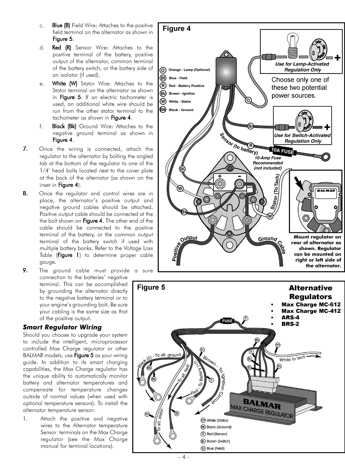 Balmar 8 Series Alternator Manual