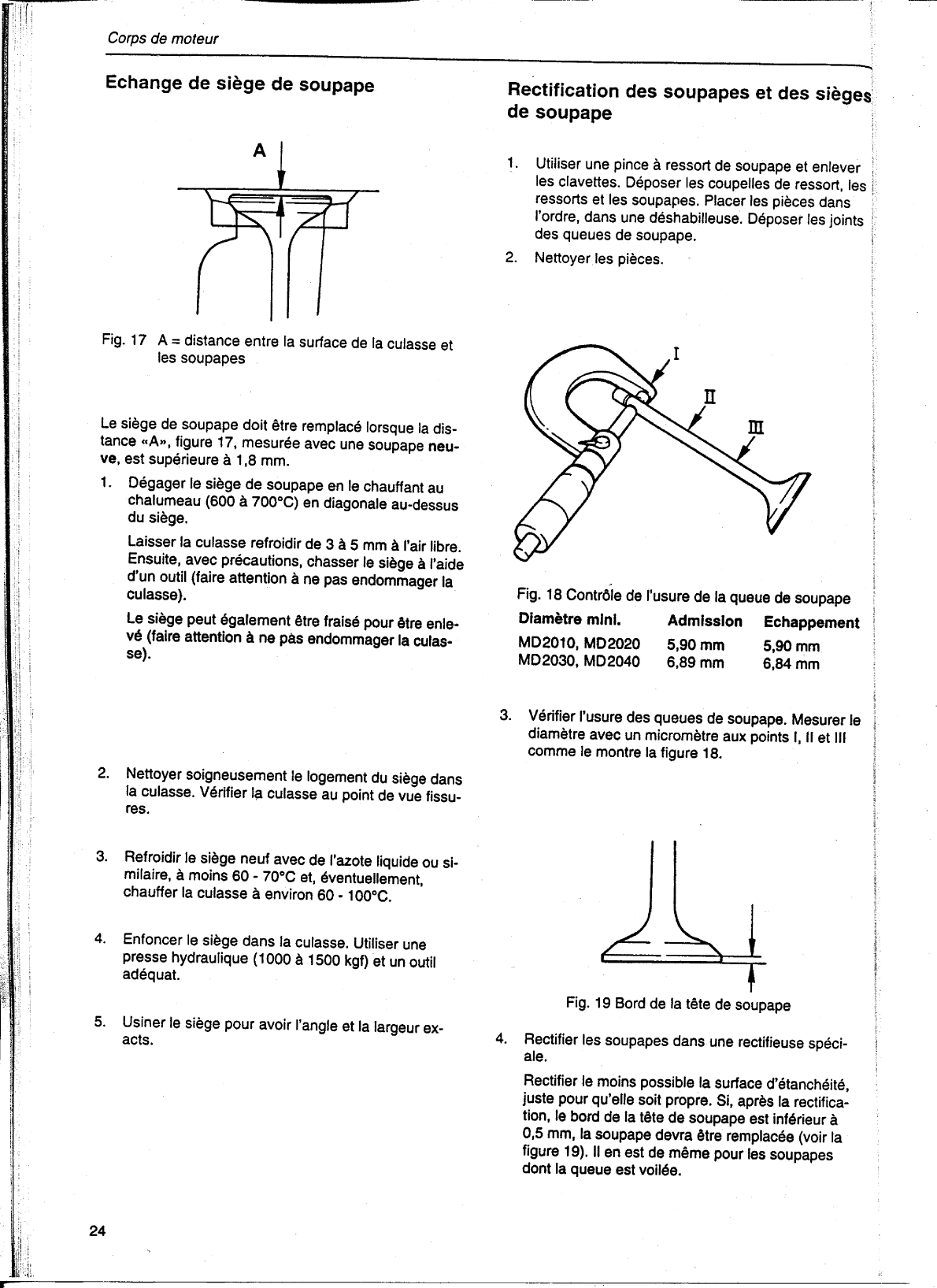 ' Volvo/md20x0: Manuel atelier Volvo Md2010 2020 2030 2040 Workshop Manual, In French'
