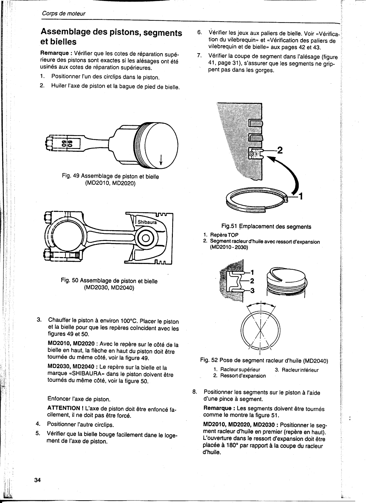 ' Volvo/md20x0: Manuel atelier Volvo Md2010 2020 2030 2040 Workshop Manual, In French'