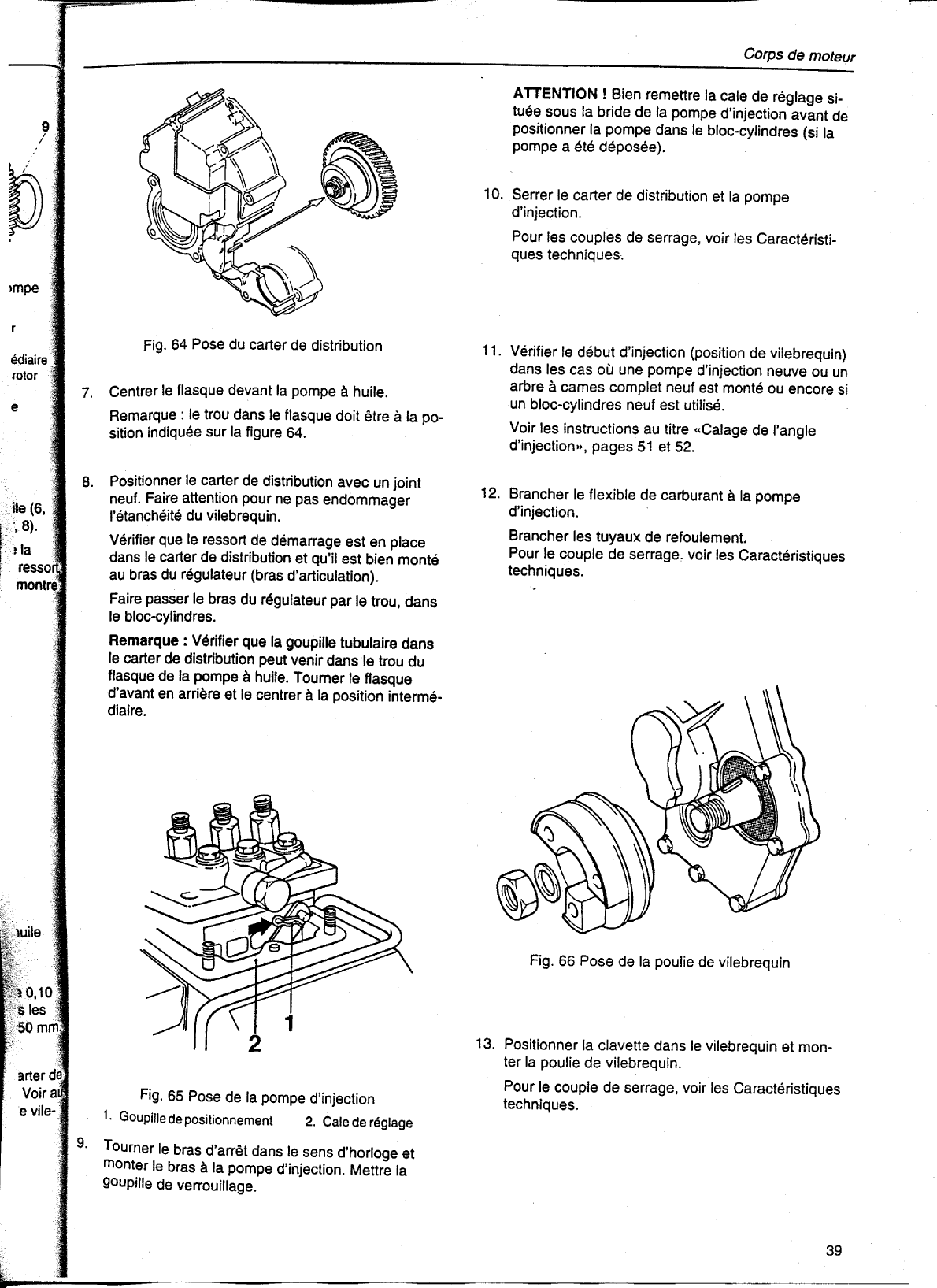 ' Volvo/md20x0: Manuel atelier Volvo Md2010 2020 2030 2040 Workshop Manual, In French'