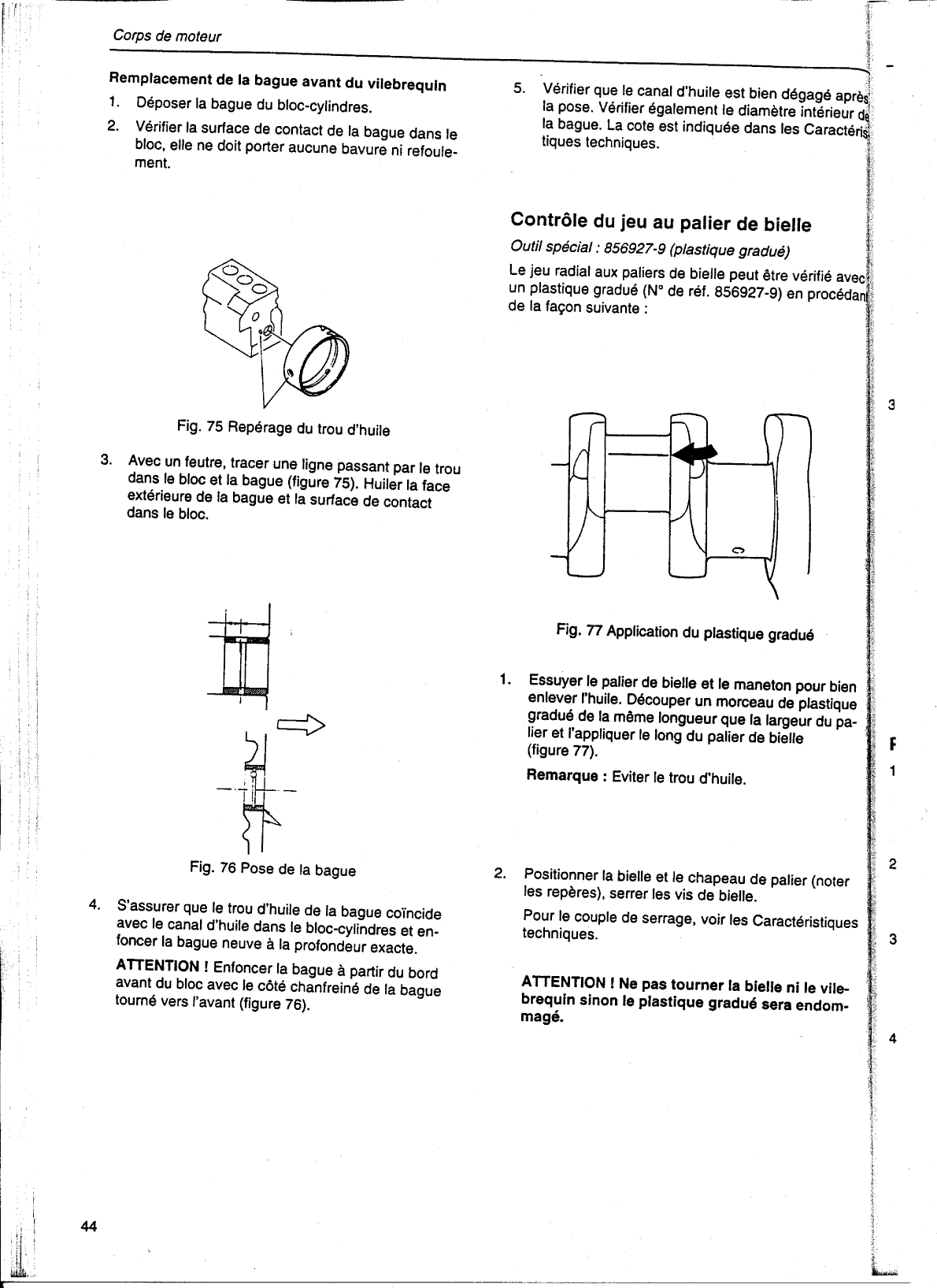 ' Volvo/md20x0: Manuel atelier Volvo Md2010 2020 2030 2040 Workshop Manual, In French'
