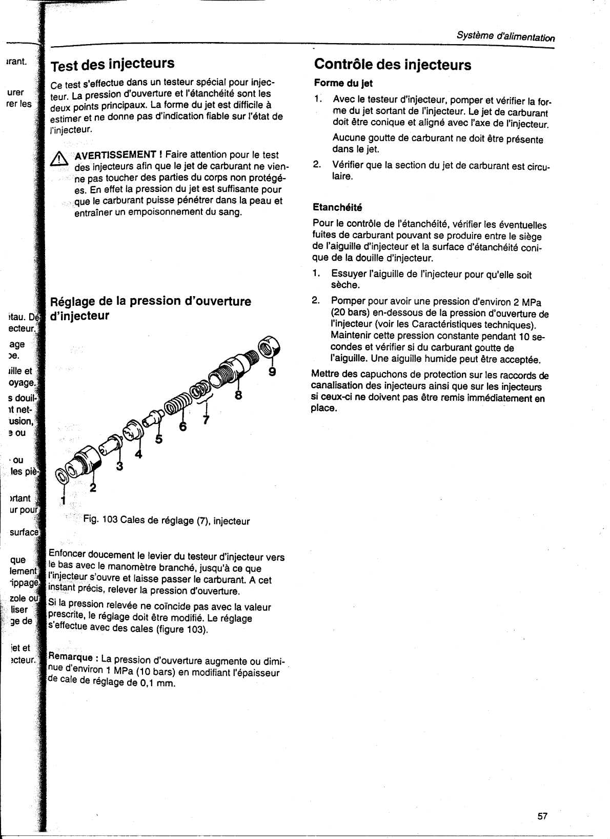 ' Volvo/md20x0: Manuel atelier Volvo Md2010 2020 2030 2040 Workshop Manual, In French'