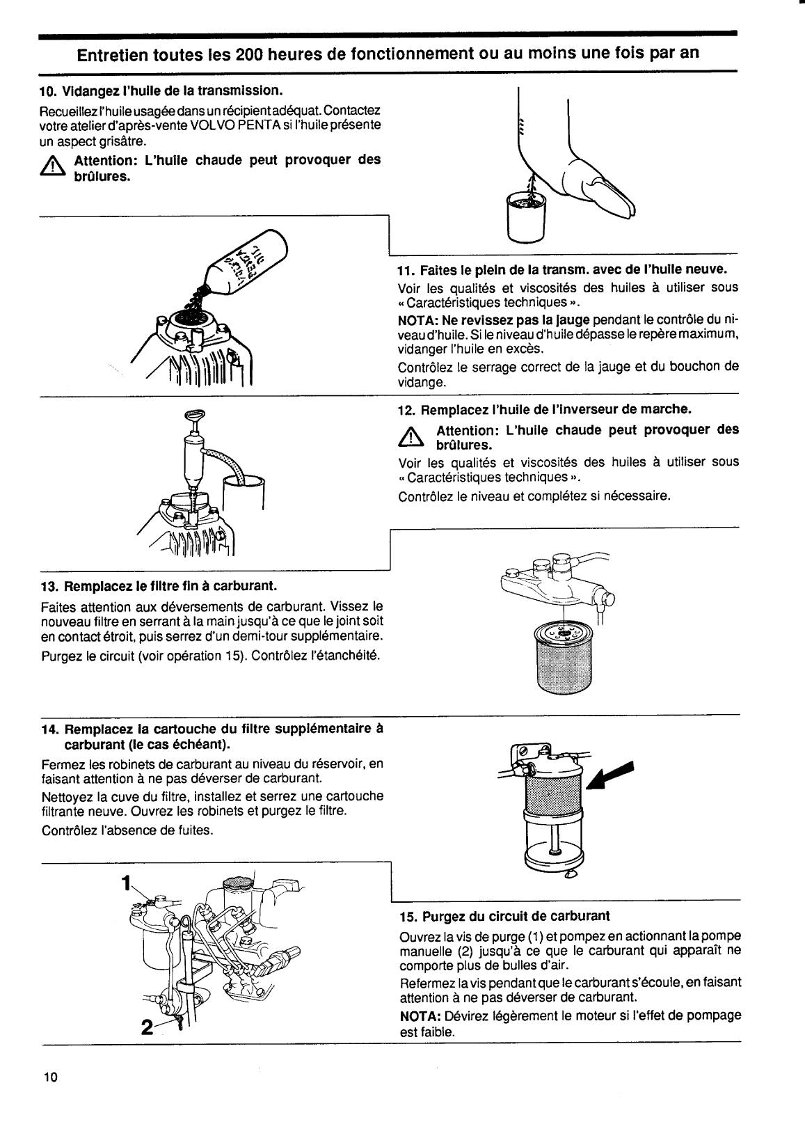 ' Volvo/md20x0: Manuel d instructions Volvo Md2040 Operation Manual'