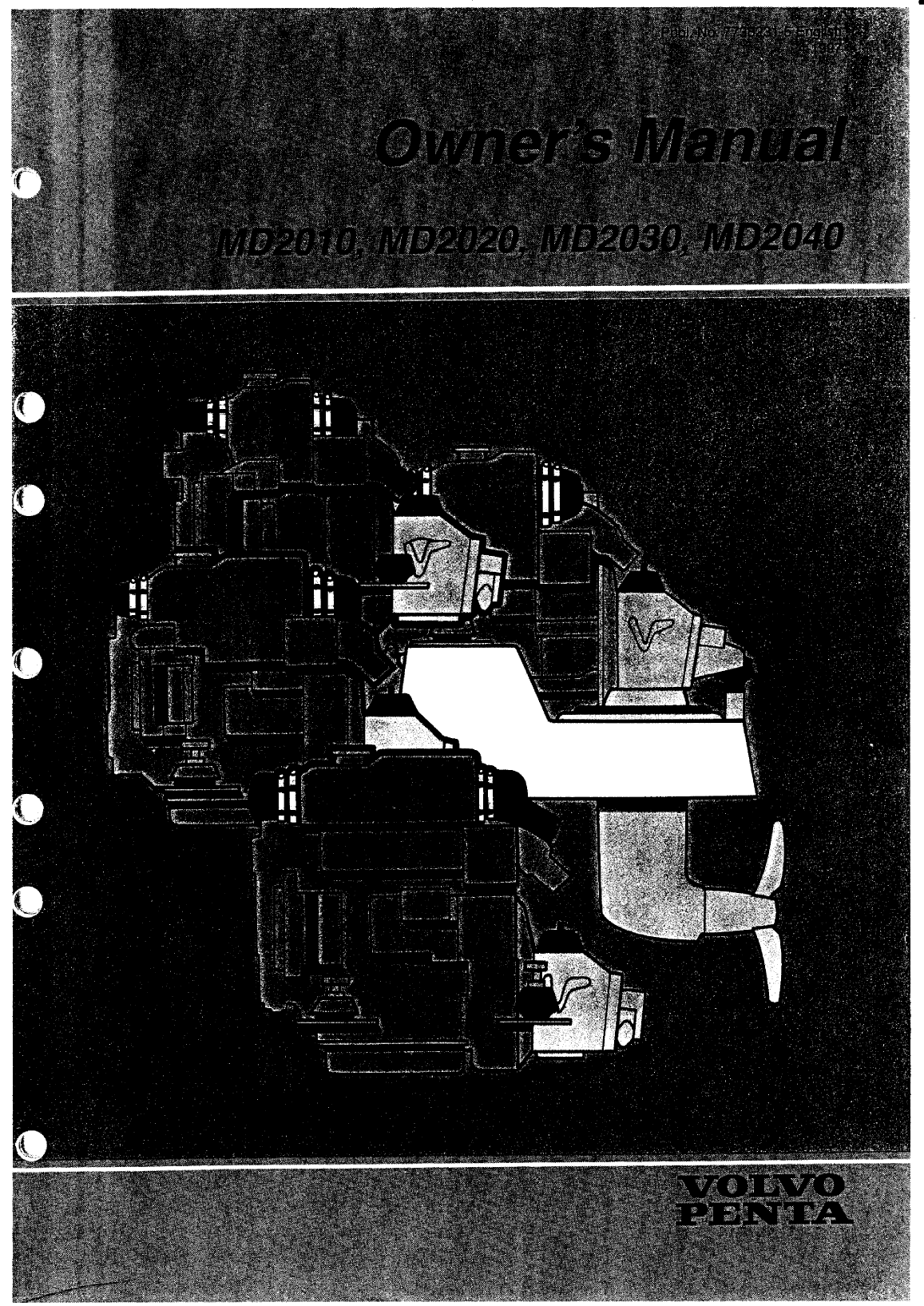 Volvo/md20x0: Owner man Volvo Md2040 Owner
