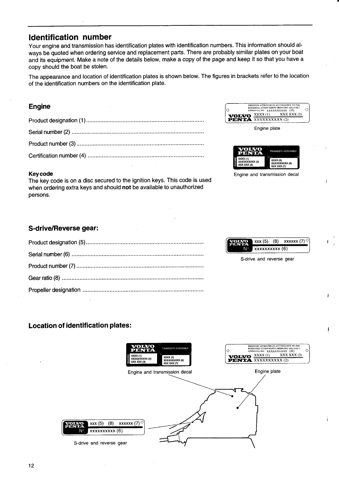 Volvo/md20x0: Owner man Volvo Md2040 Owner