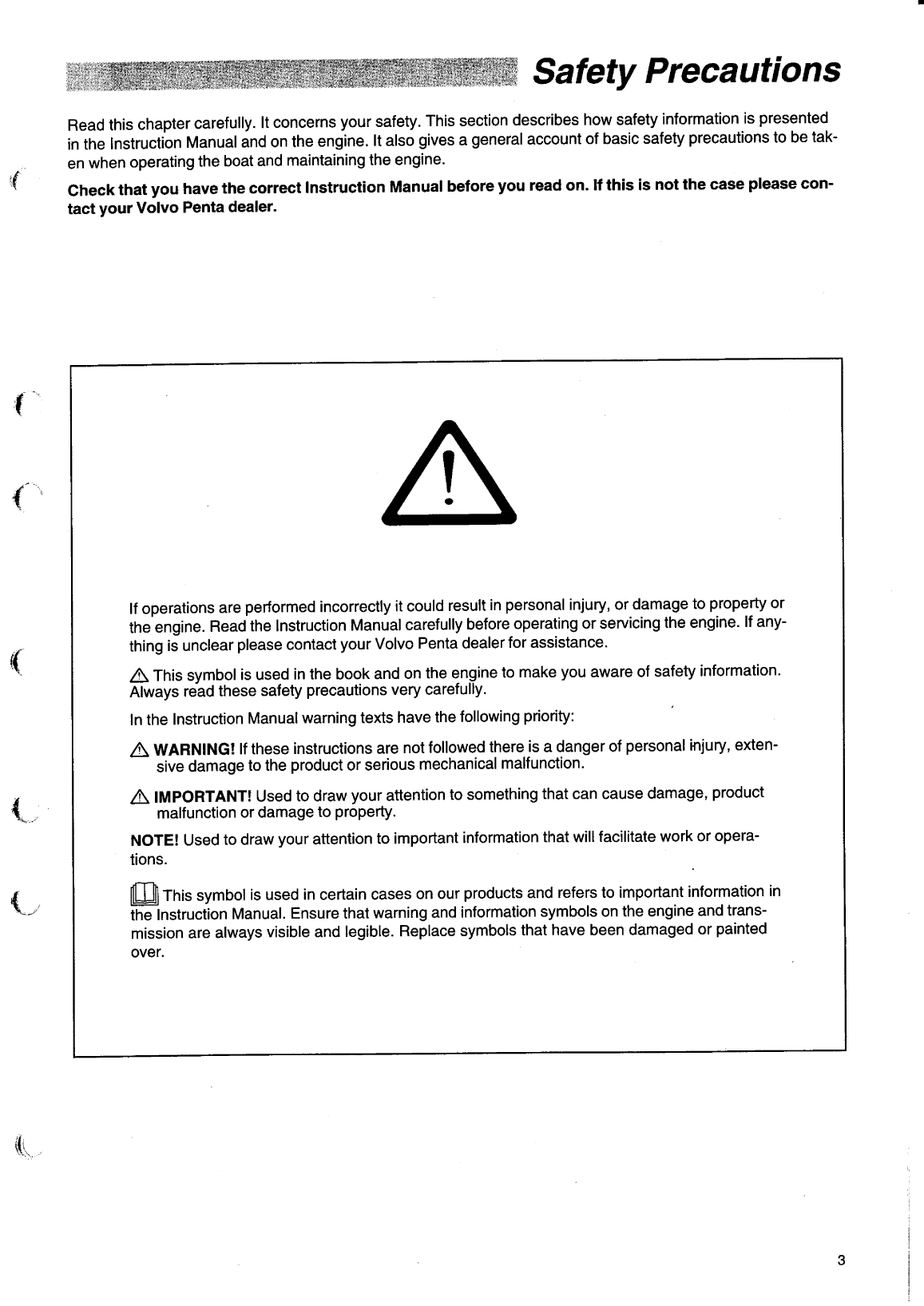 Volvo/md20x0: Owner man Volvo Md2040 Owner