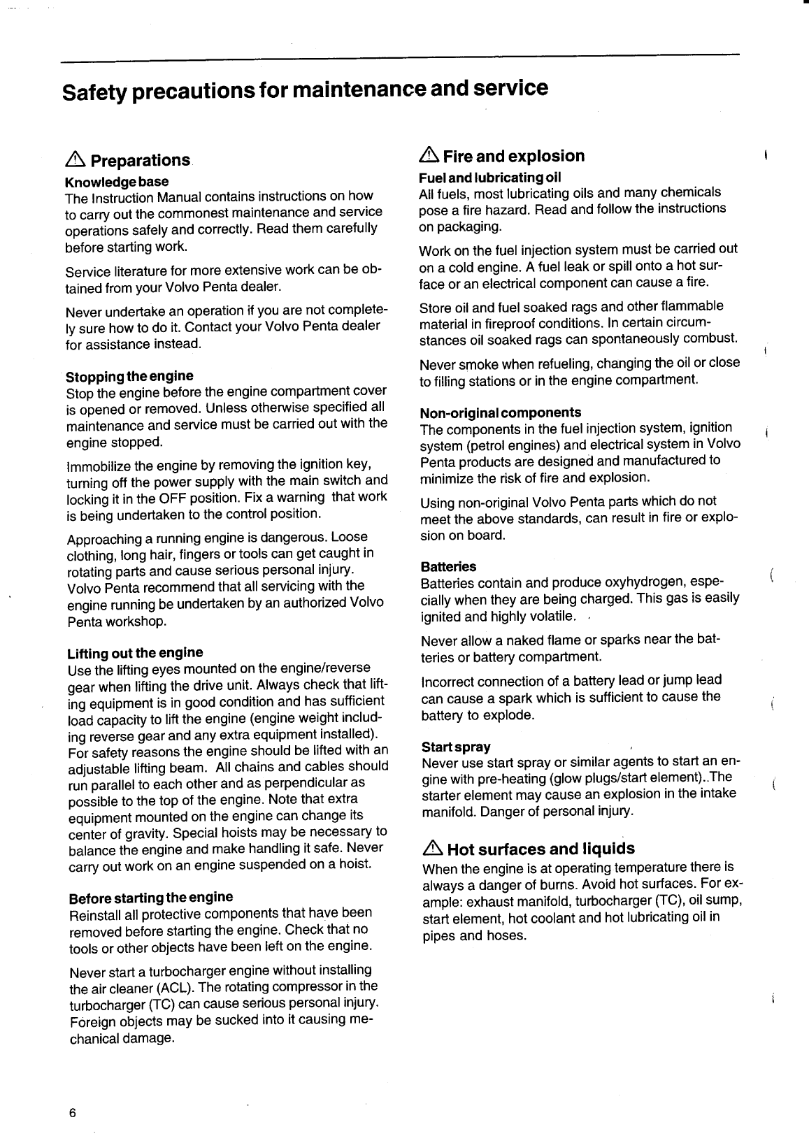 Volvo/md20x0: Owner man Volvo Md2040 Owner