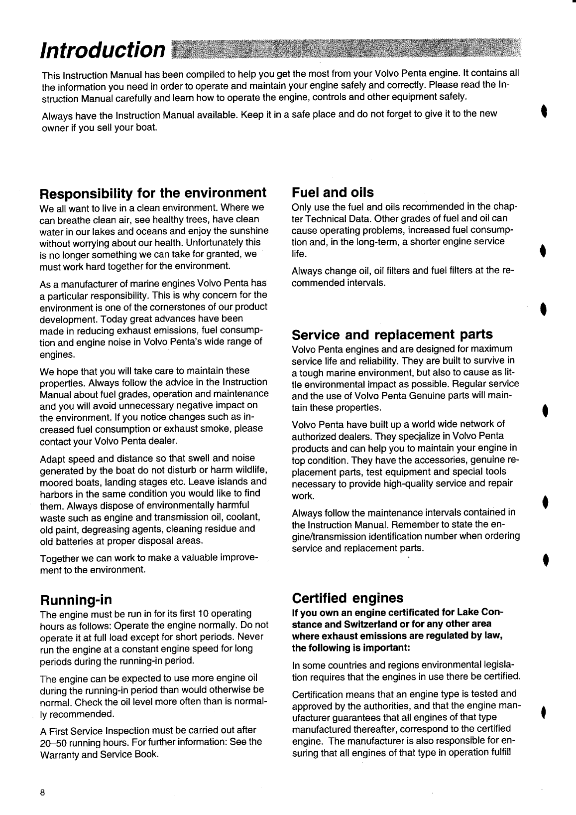 Volvo/md20x0: Owner man Volvo Md2040 Owner