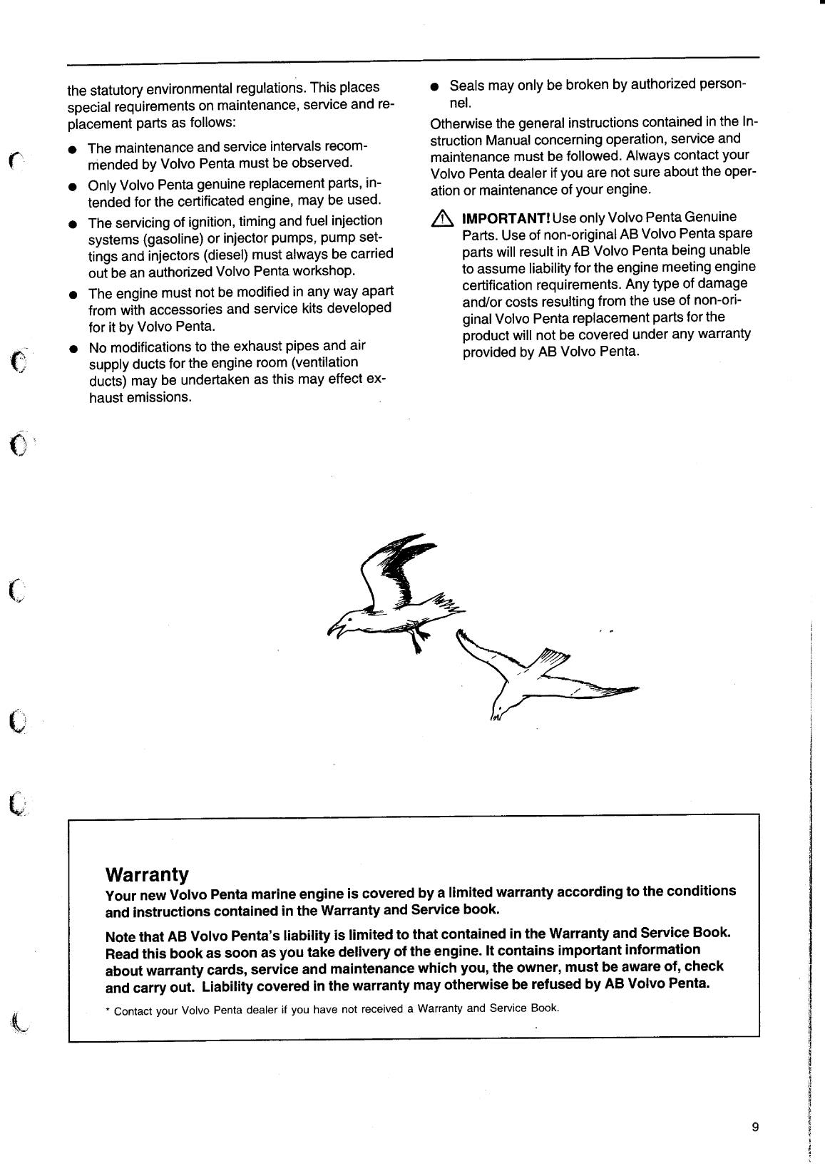 Volvo/md20x0: Owner man Volvo Md2040 Owner