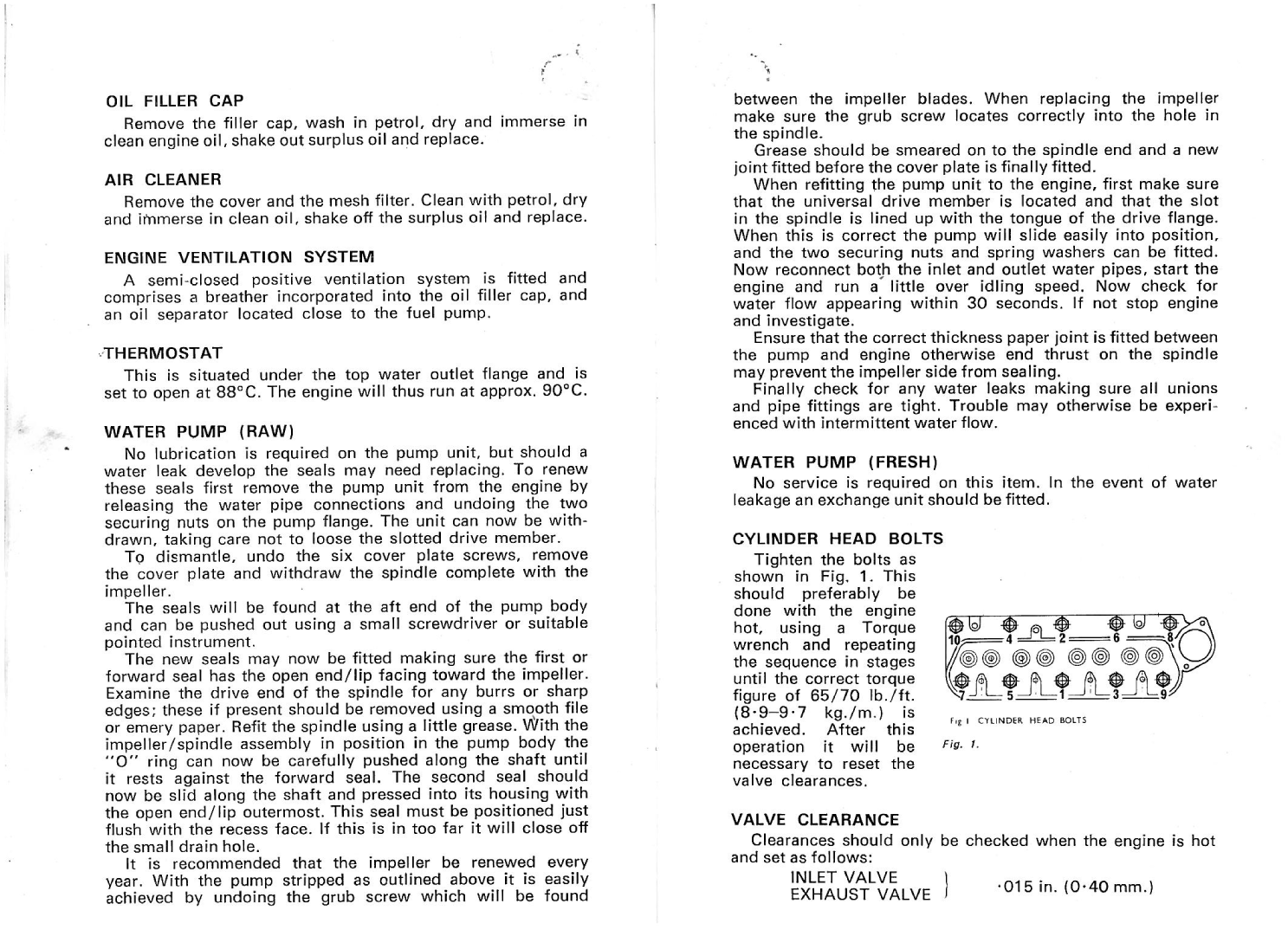 Watermota Sea Panther Mkii Service Manual