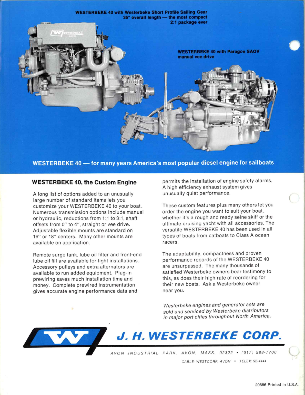 ' Westerbeke 40 2'