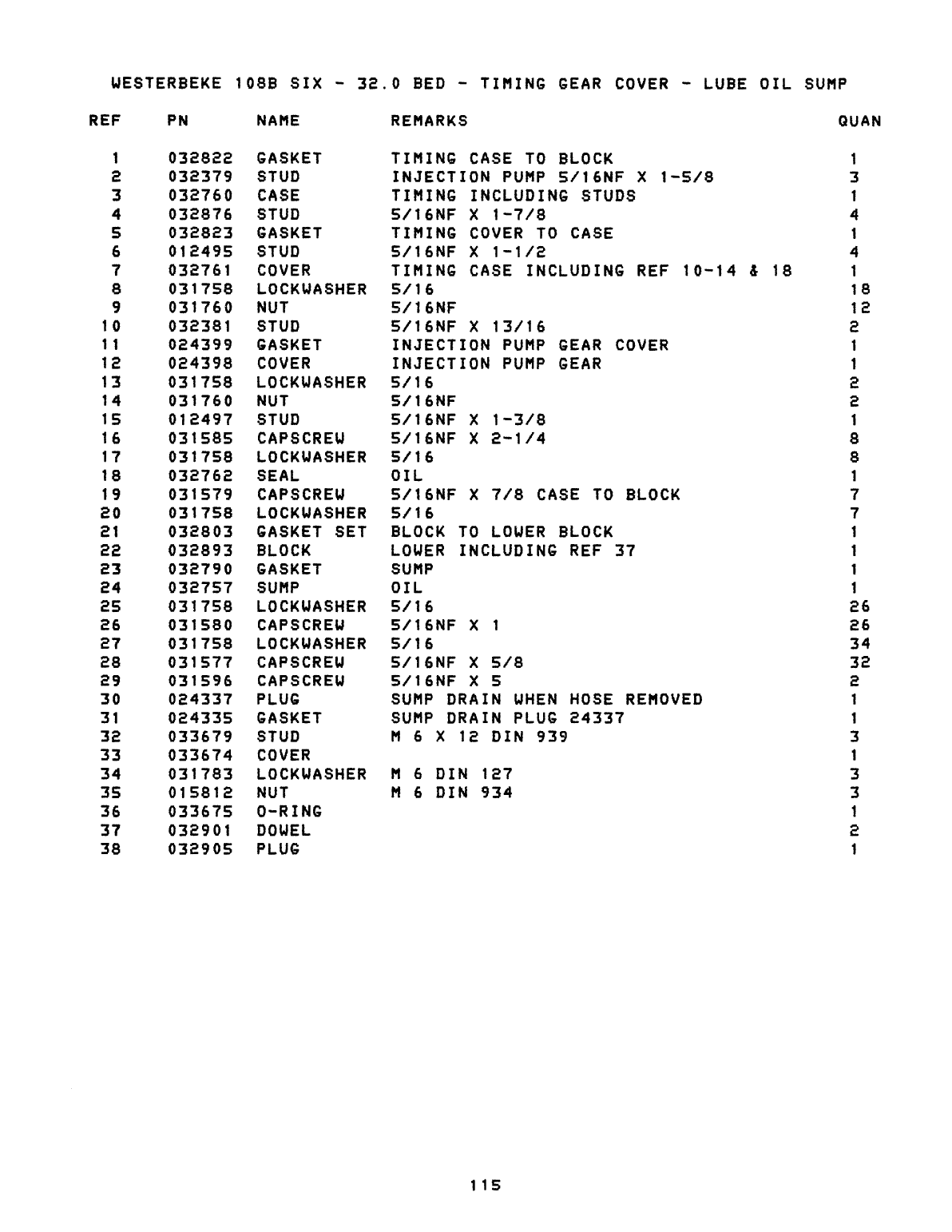 Westerbeke Diesel 108c Six Operator's Manual
