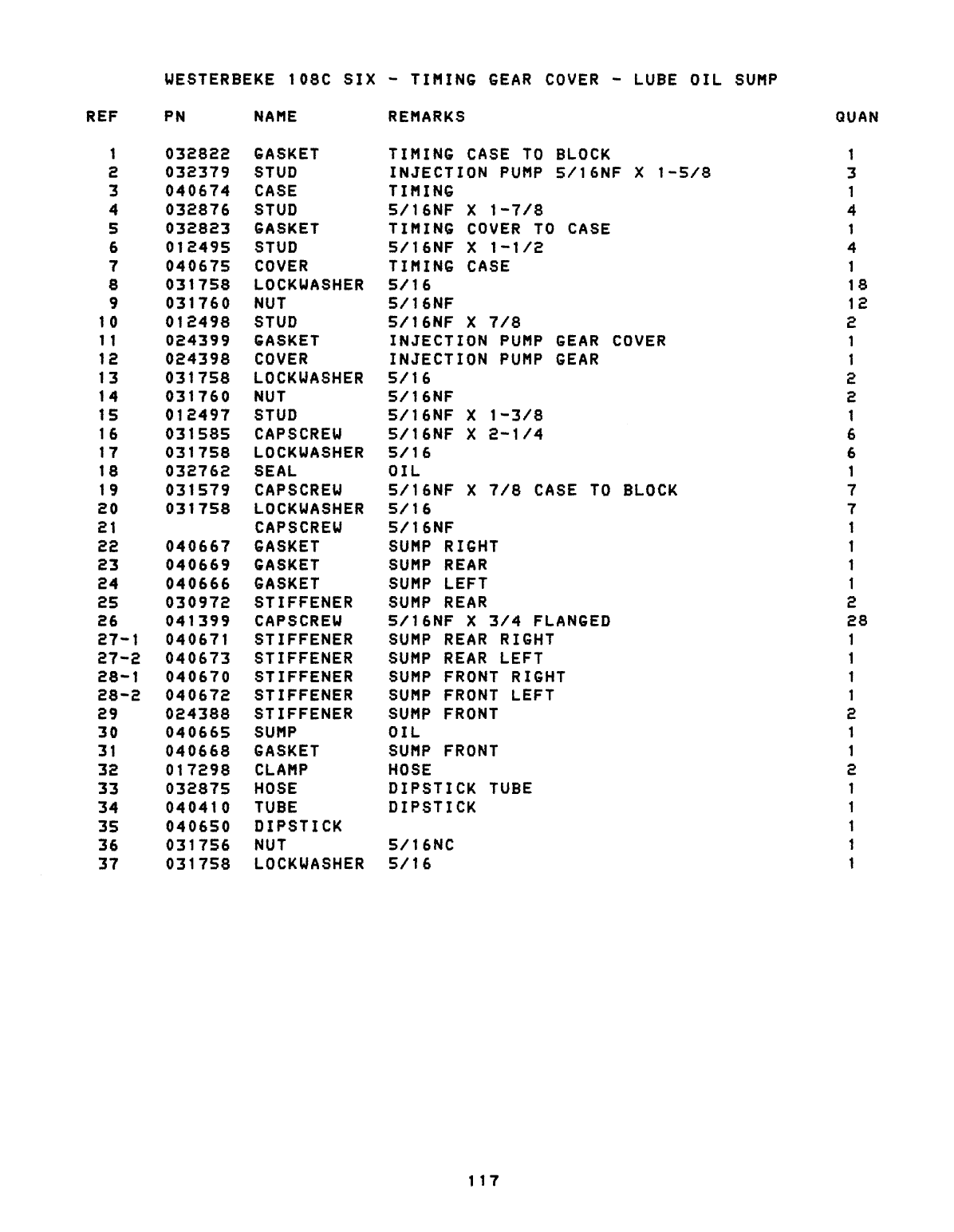 Westerbeke Diesel 108c Six Operator's Manual