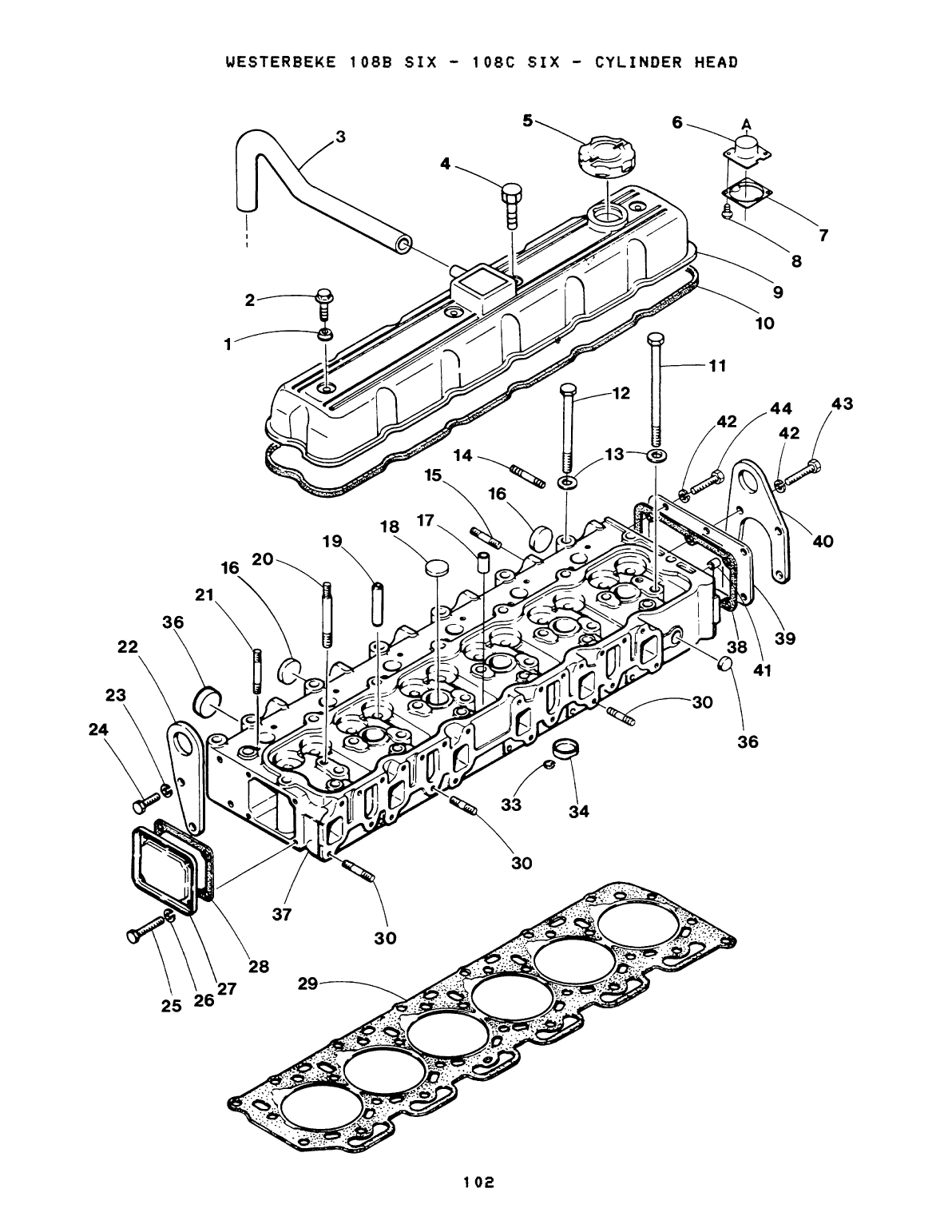 Westerbeke Diesel 108c Six Operator's Manual