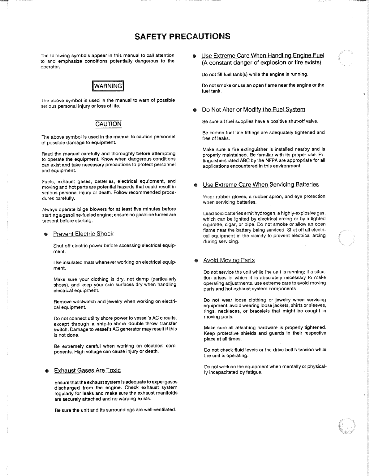 Westerbeke Diesel 108c Six Parts Manual