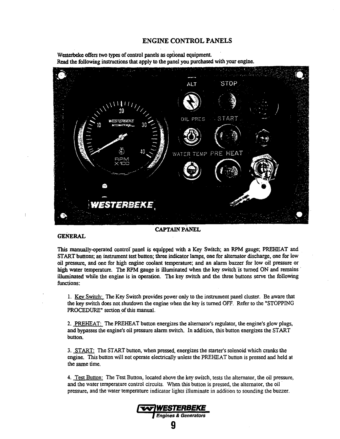 Westerbeke Diesel 30b Three Technical Manual