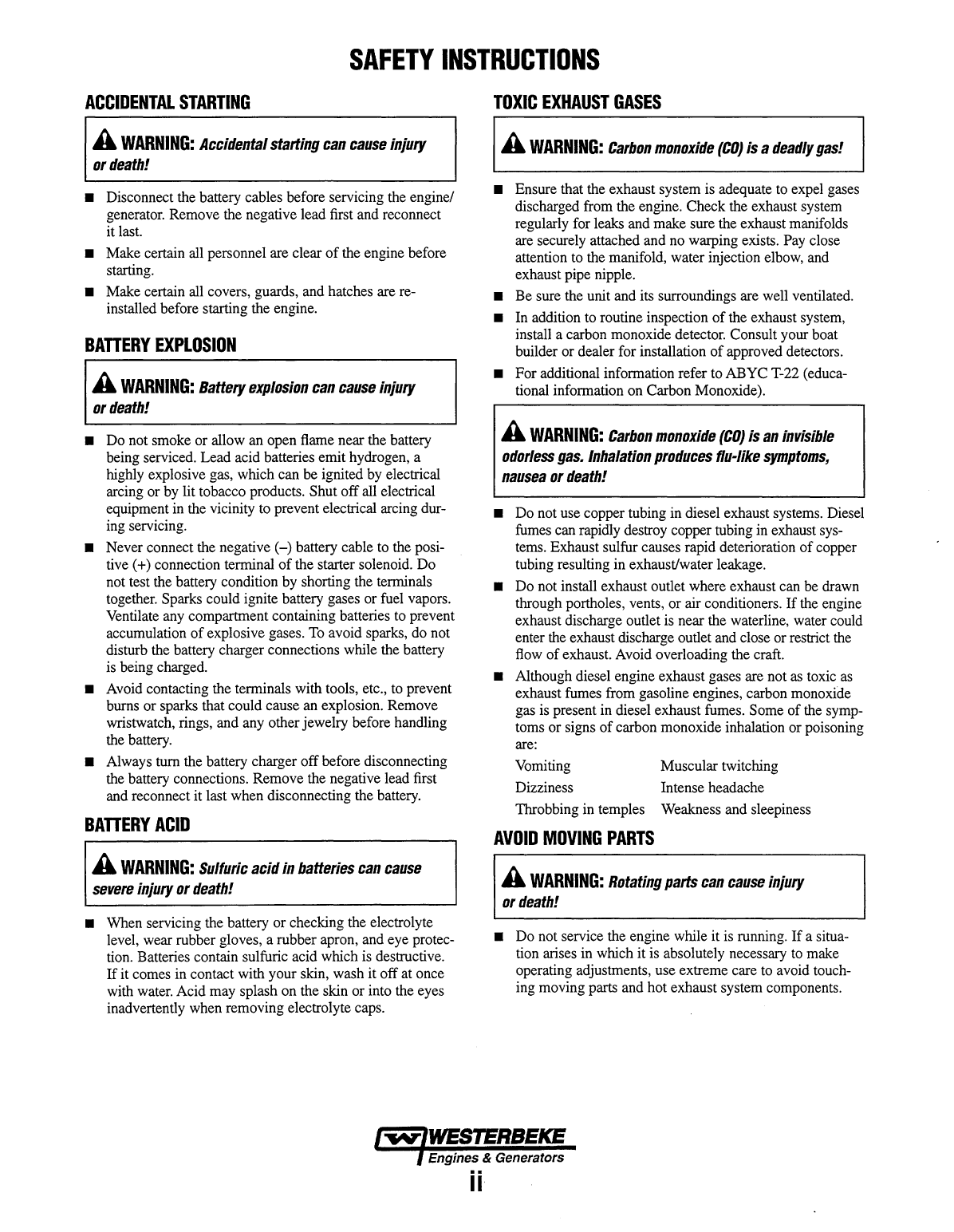 Westerbeke Diesel 35b Three Technical Manual